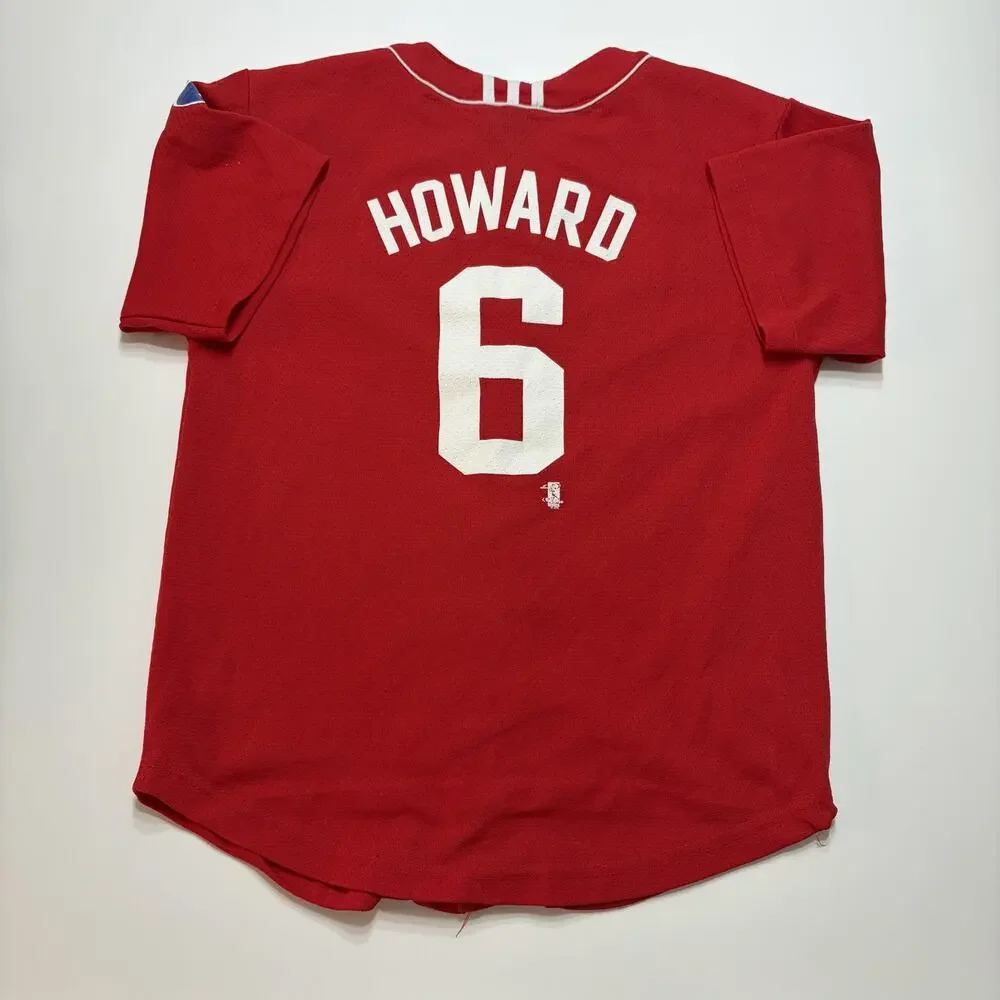 Philadelphia Phillies Jersey Youth M Ryan Howard 6 Adidas
